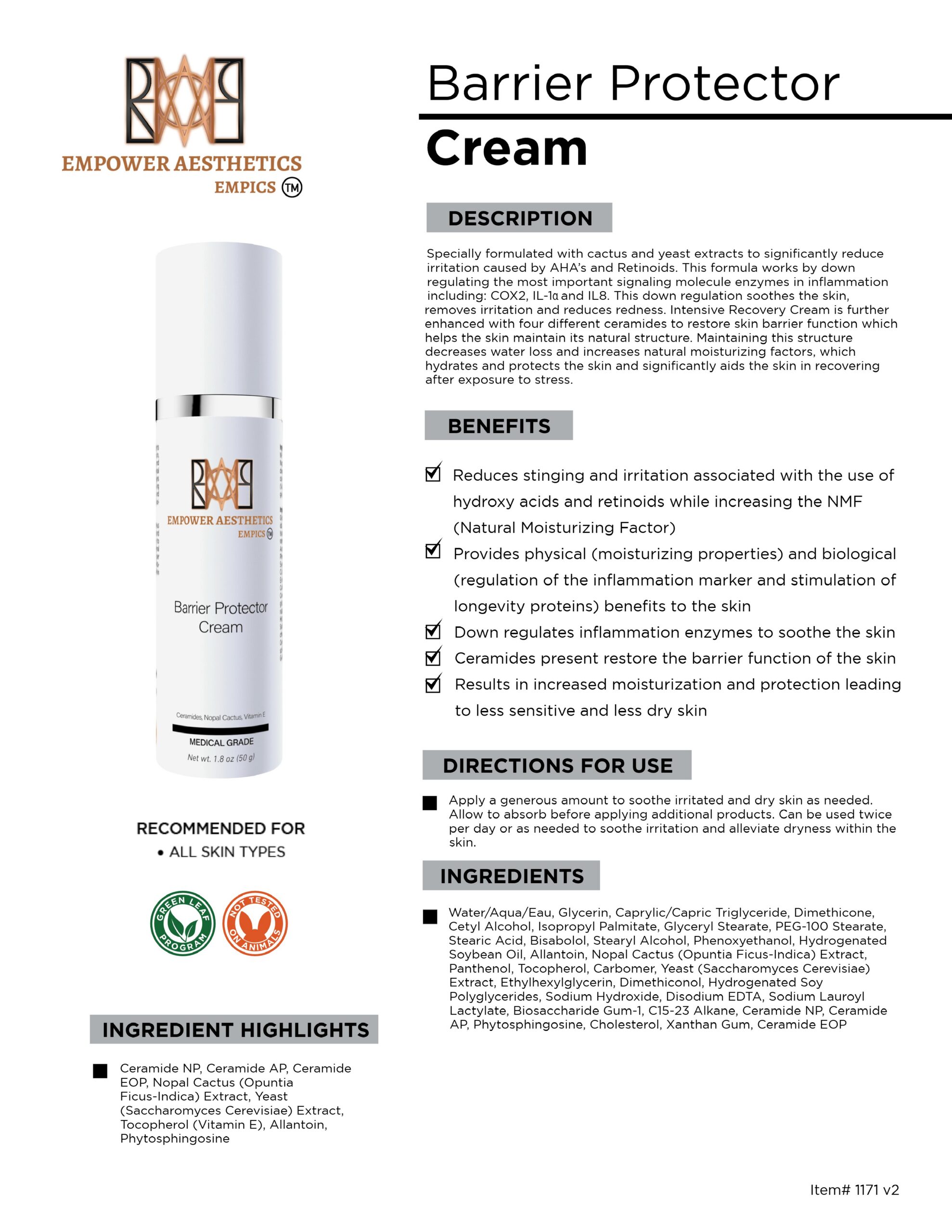 Barrier Protection Cream - Image 2