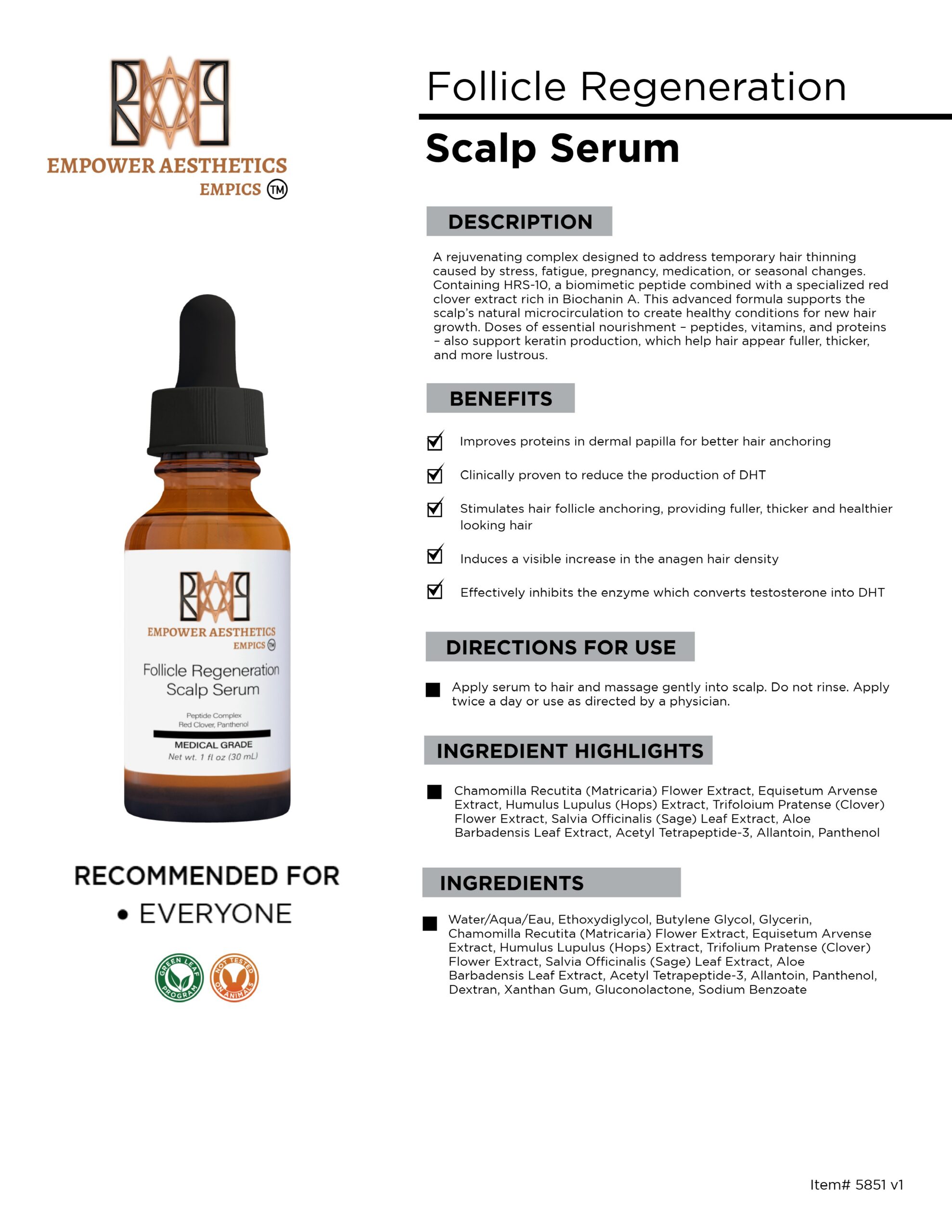 Follicle Regeneration Serum - Image 2